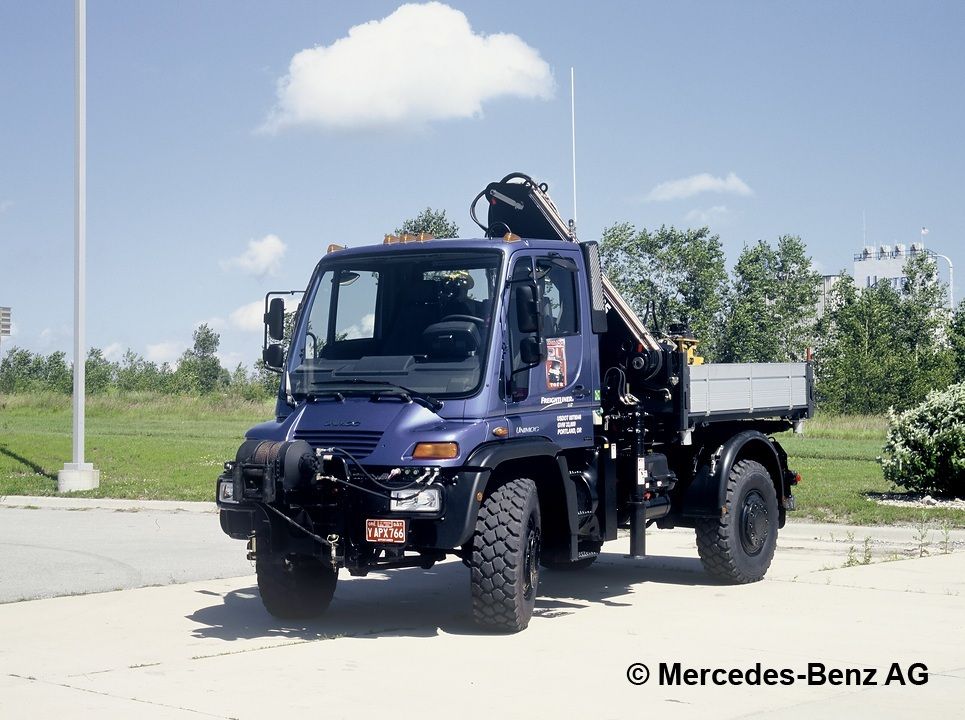 unimog u500, modele series 405