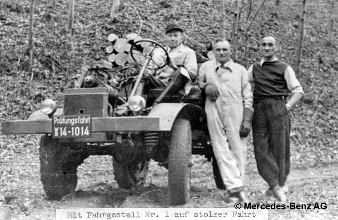 unimog prototype u1 9 october 1946
