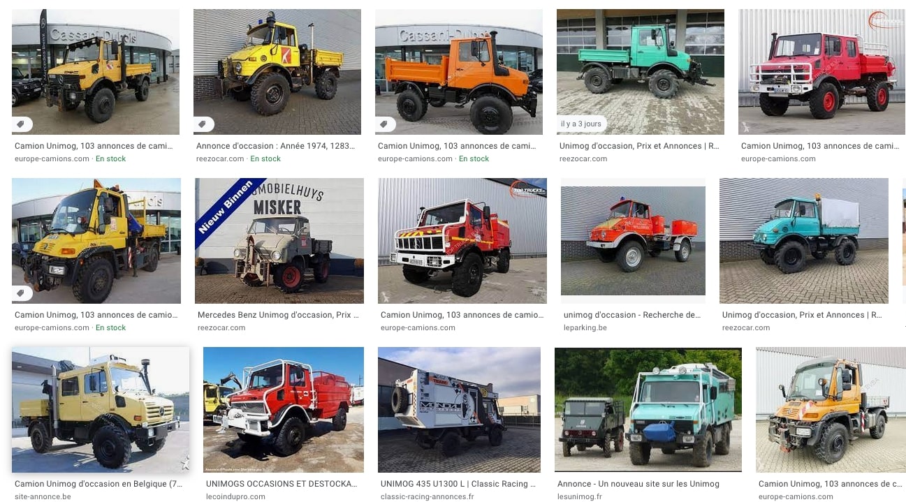 unimog occasion