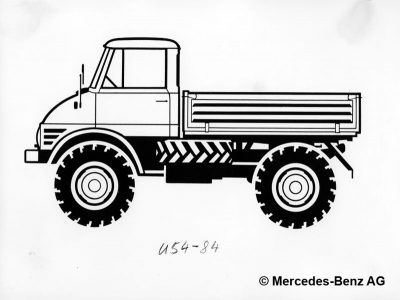 Unimog U54 series 403 cabine fermee